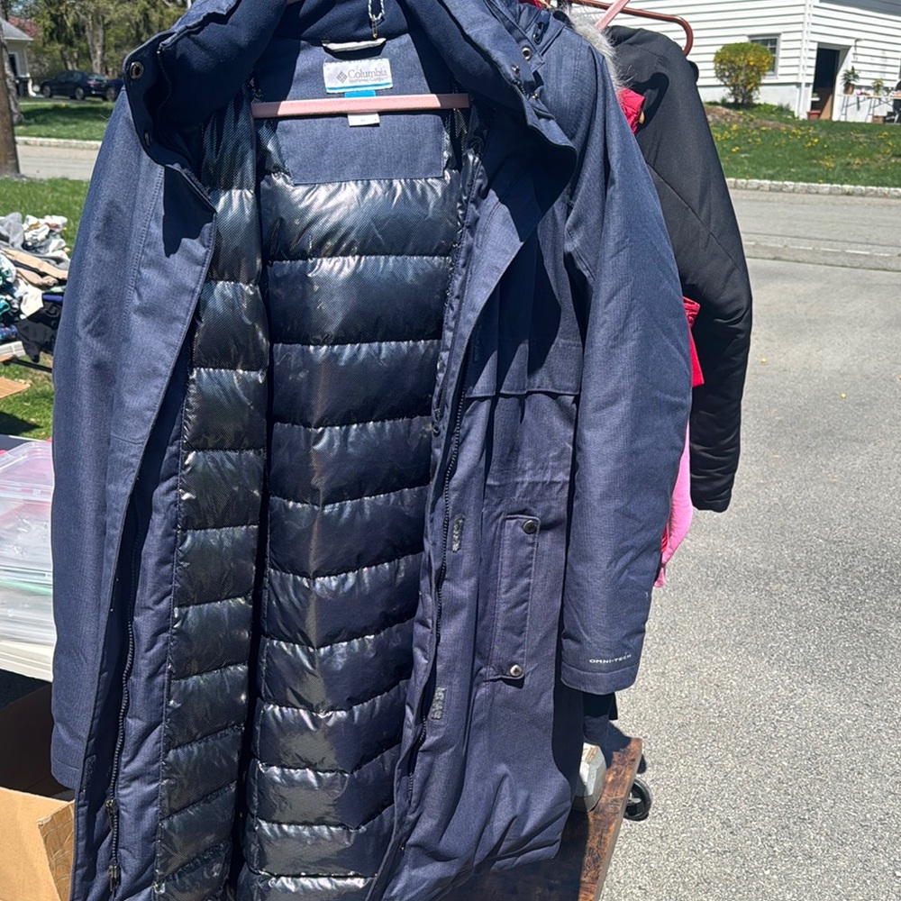 Columbia Navy and Black 3-in-1 Parka